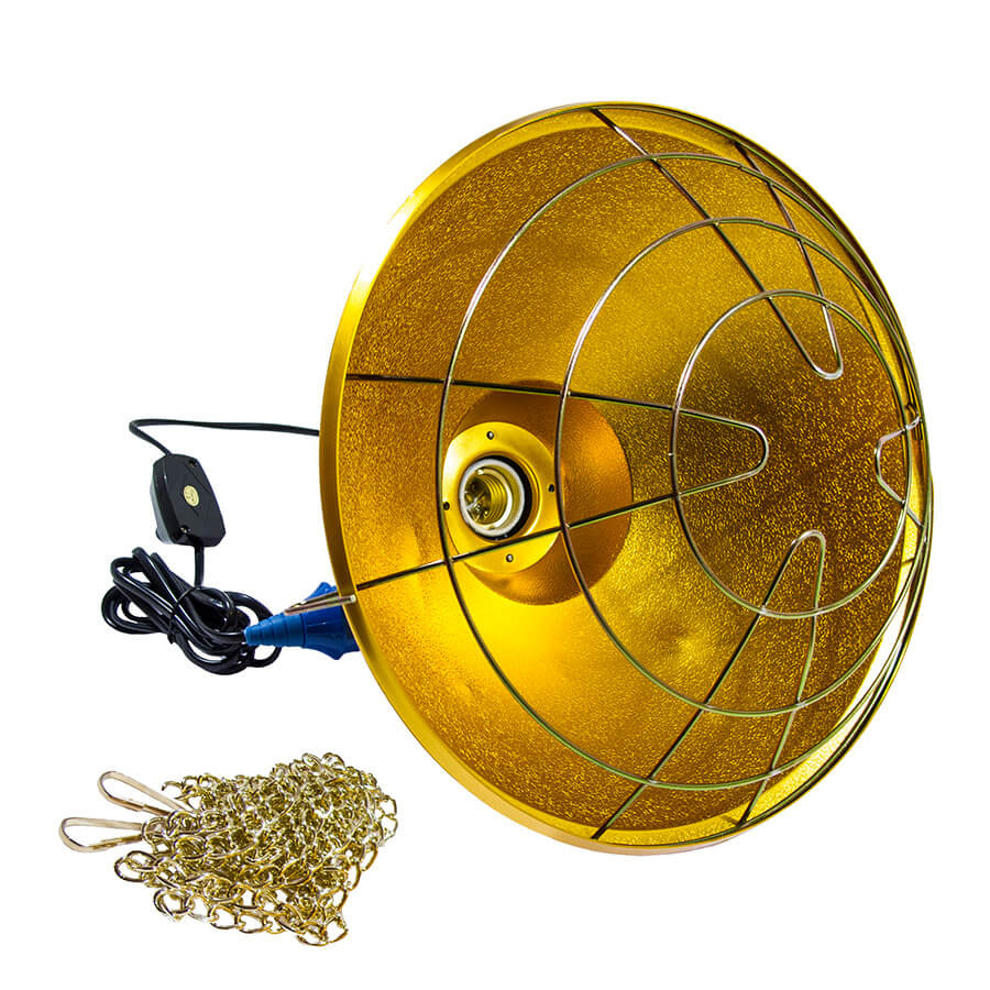 Защитный плафон (абажур) для инфракрасной лампы (аналог InterHeat) бол. Защитный плафон (абажур) для инфракрасной лампы (аналог InterHeat) бол.