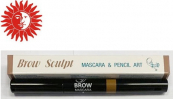Карандаш и тушь для бровей FFleur BROW SCULPT MASCARA & PENCIL ART BME-17 №1 Blonde Коричневая. Изображение №4 Карандаш и тушь для бровей FFleur BROW SCULPT MASCARA & PENCIL ART BME-17 №1 Blonde Коричневая. Изображение №4