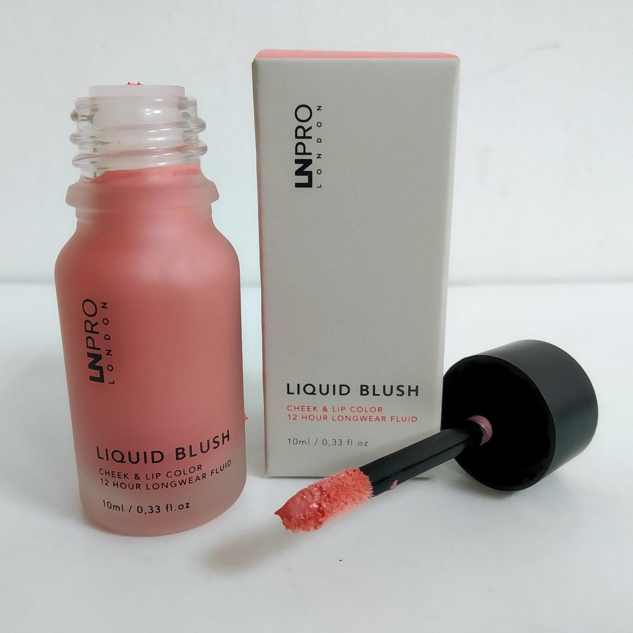 Жидкие румяна для лица и губ стойкие кремовые LN PRO Liquid blush 12H 10 мл Жидкие румяна для лица и губ стойкие кремовые LN PRO Liquid blush 12H 10 мл