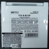 Пудра для лица прозрачная матирующая Fix & Blur Powder LN PRO. Изображение №4 Пудра для лица прозрачная матирующая Fix & Blur Powder LN PRO. Изображение №4