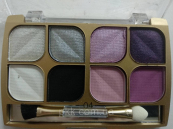 Тіні для повік Romance 8-ми кольорові № 04 Перламутрові і матові Сірі-бузкові. Зображення №2 Тіні для повік Romance 8-ми кольорові № 04 Перламутрові і матові Сірі-бузкові. Зображення №2