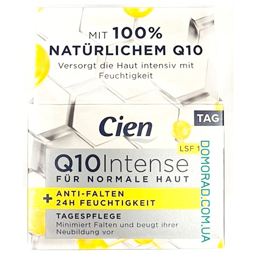 Cien Крем для лиця Q10 Intense денний 50ml Cien Крем для лиця Q10 Intense денний 50ml
