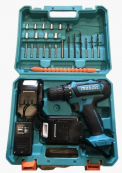 Шуруповерт Makita 331 DWE (24V, 5.0AH) с набором инструментов, запасной аккумулятор. Изображение №6