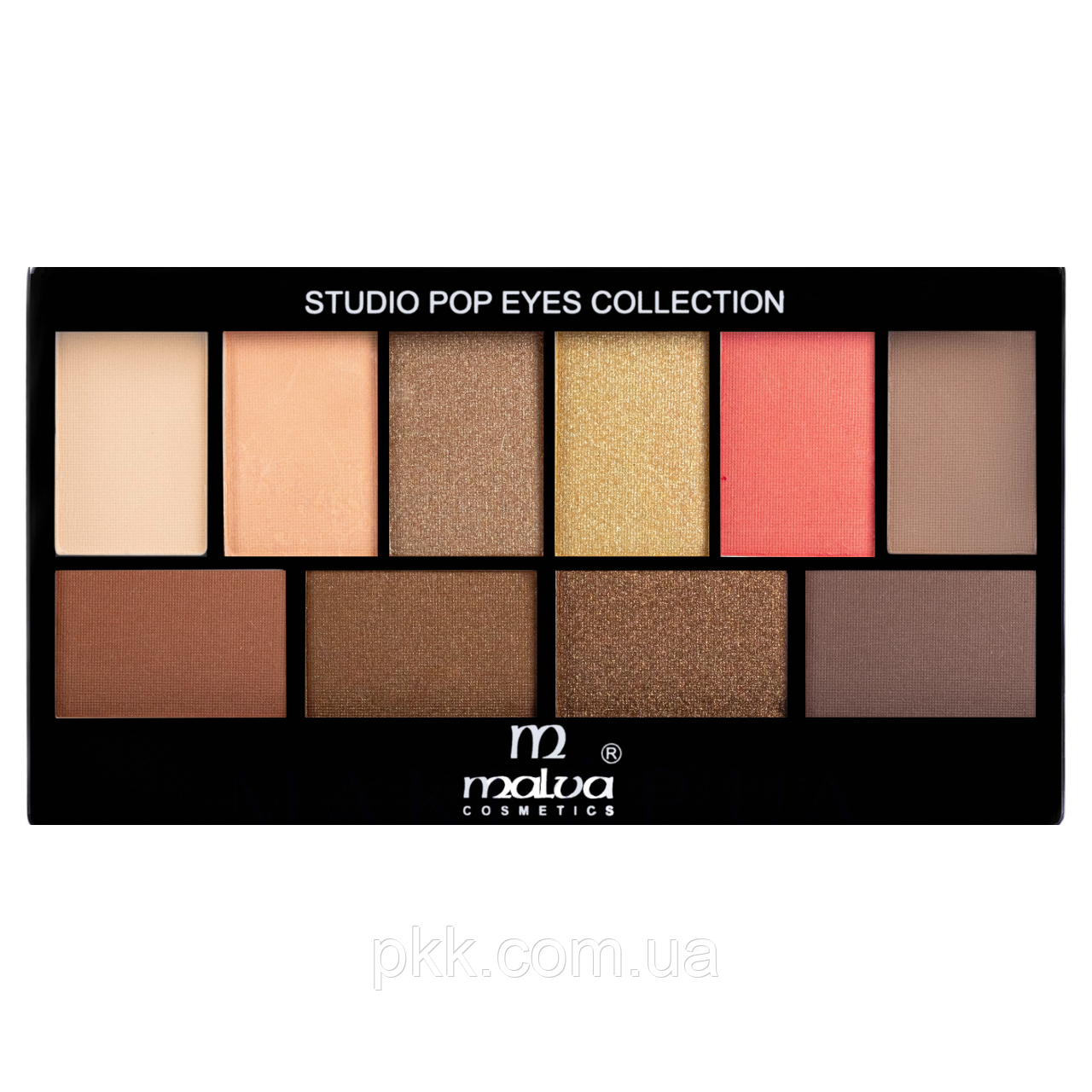Палетка теней для век Malva Studio Pop Eyes Collection М460 № 09 Палетка теней для век Malva Studio Pop Eyes Collection М460 № 09