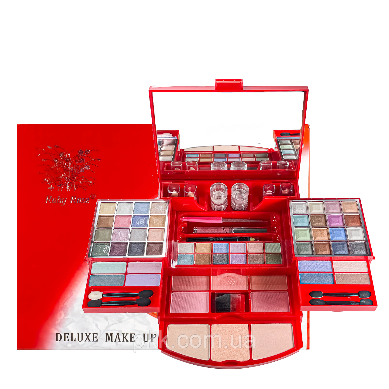 Универсальный косметический набор Ruby Rose Deluxe Beauty Cosmetic Kit 5005 HB Универсальный косметический набор Ruby Rose Deluxe Beauty Cosmetic Kit 5005 HB