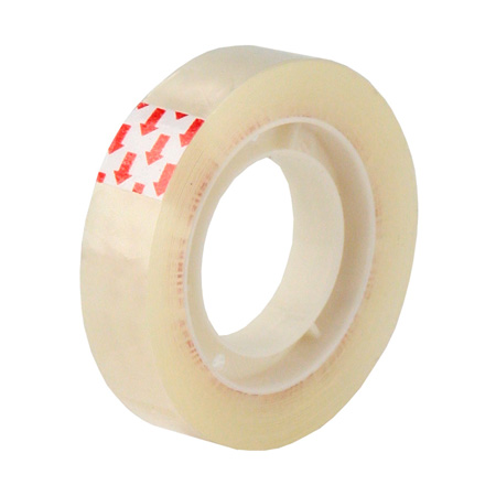 Клейка стрічка канцелярська Axent 12 мм х 10 м Прозора (3011-A) Клейка стрічка канцелярська Axent 12 мм х 10 м Прозора (3011-A)