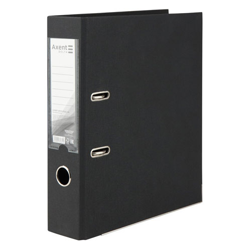 Папка-реєстратор Axent Delta А4 75 мм Чорна (D1712-01C) Папка-реєстратор Axent Delta А4 75 мм Чорна (D1712-01C)