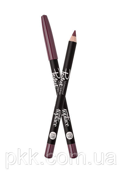 Карандаш для губ Topface Lipliner водостойкий Perfect Waterproof РТ610 № 01 Тёмно-нюдовый Карандаш для губ Topface Lipliner водостойкий Perfect Waterproof РТ610 № 01 Тёмно-нюдовый