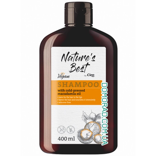 Cien Екологічний шампунь Nature Best Macadamia 400ml Cien Екологічний шампунь Nature Best Macadamia 400ml