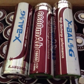 Літієвий акумулятор 18650 X-Balog 8800mAh 4.2V Li-ion літієва акумуляторна батарейка для ліхтариків. Зображення №3 Літієвий акумулятор 18650 X-Balog 8800mAh 4.2V Li-ion літієва акумуляторна батарейка для ліхтариків. Зображення №3
