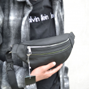 Якісна бананка з натуральної шкіри, сумка чоловіча - жіноча барсетка шкіряна. Зображення №28