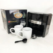 Крапельна кавоварка Domotec MS-0708 500 Вт з двома чашками. Зображення №2 Крапельна кавоварка Domotec MS-0708 500 Вт з двома чашками. Зображення №2