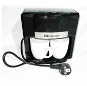 Крапельна кавоварка Domotec MS-0708 500 Вт з двома чашками. Зображення №4 Крапельна кавоварка Domotec MS-0708 500 Вт з двома чашками. Зображення №4