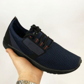 Кросівки чоловічі 42 розмір. Літні кросівки, молодіжні кросівки. Модель 39146. Колір: синій. Зображення №4