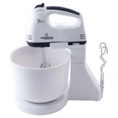 Миксер Crownberg CB-7320 ручной с подставкой и емкостью 2л 300 Вт на 7 скоростей, кухонный тестомес. Изображение №6