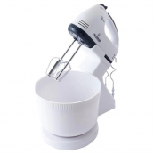 Миксер Crownberg CB-7320 ручной с подставкой и емкостью 2л 300 Вт на 7 скоростей, кухонный тестомес. Изображение №7