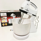 Миксер Crownberg CB-7320 ручной с подставкой и емкостью 2л 300 Вт на 7 скоростей, кухонный тестомес. Изображение №9