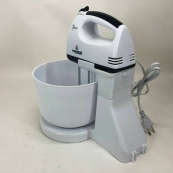 Миксер Crownberg CB-7320 ручной с подставкой и емкостью 2л 300 Вт на 7 скоростей, кухонный тестомес. Изображение №16