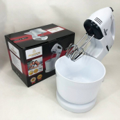 Миксер Crownberg CB-7320 ручной с подставкой и емкостью 2л 300 Вт на 7 скоростей, кухонный тестомес. Изображение №19