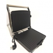 Гриль прижимной Crownberg CB-1067, Электрический контактный гриль для дома с терморегулятором 2000Вт. Изображение №8