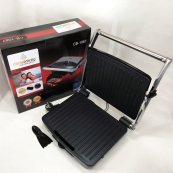 Гриль прижимной Crownberg CB-1067, Электрический контактный гриль для дома с терморегулятором 2000Вт. Изображение №13