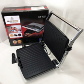 Гриль прижимной Crownberg CB-1067, Электрический контактный гриль для дома с терморегулятором 2000Вт. Изображение №15