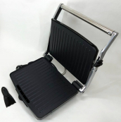 Гриль прижимной Crownberg CB-1067, Электрический контактный гриль для дома с терморегулятором 2000Вт. Изображение №19