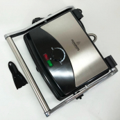 Гриль прижимной Crownberg CB-1067, Электрический контактный гриль для дома с терморегулятором 2000Вт. Изображение №20