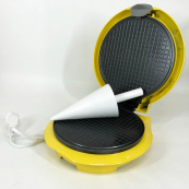 Вафельниця кругла Magio MG-397 1 секція 750 Вт, Електровафельниця для тонких вафель, електрична. Зображення №11