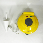 Вафельниця кругла Magio MG-397 1 секція 750 Вт, Електровафельниця для тонких вафель, електрична. Зображення №14