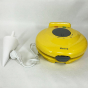 Вафельниця кругла Magio MG-397 1 секція 750 Вт, Електровафельниця для тонких вафель, електрична. Зображення №15