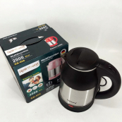 Електрочайник Rainberg RB-808 2 л нержавіюча сталь, гарний електричний чайник. Колір: чорний. Зображення №5