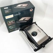 Гриль притискний Rainberg RB-5412 2800 Вт, Гриль для шаурми для дому, Гриль двосторонній контактний. Зображення №19