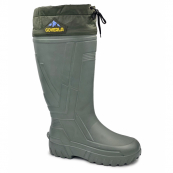 Чоботи якісні гумові утеплені високі 42р 28см, Гумове рибальське взуття, Чоловічі чоботи. Зображення №3