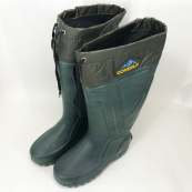 Чоботи якісні гумові утеплені високі 42р 28см, Гумове рибальське взуття, Чоловічі чоботи. Зображення №5