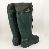 Чоботи якісні гумові утеплені високі 42р 28см, Гумове рибальське взуття, Чоловічі чоботи. Зображення №10