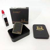 Запальничка бензинова Zorro HL-287, запальнички подарунки для чоловіків, оригінальна бензинова запальничка. Зображення №12 Запальничка бензинова Zorro HL-287, запальнички подарунки для чоловіків, оригінальна бензинова запальничка. Зображення №12