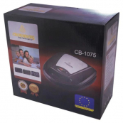 Мультимейкер Crownberg CB-1075 3 В 1 Гриль Сендвичница Вафельница. Изображение №7