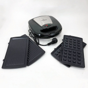 Мультимейкер Crownberg CB-1075 3 В 1 Гриль Сендвичница Вафельница. Изображение №21