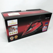 Керамический мощный Паровой Утюг Crownberg CB-7441 имеет функции самоочистки и вертикальное отпаривание. Изображение №17 Керамический мощный Паровой Утюг Crownberg CB-7441 имеет функции самоочистки и вертикальное отпаривание. Изображение №17