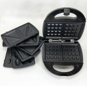 Мультимейкер 4 В 1 Crownberg CB-1074 750Вт Гриль Сендвичница Вафельница Орешница. Изображение №16 Мультимейкер 4 В 1 Crownberg CB-1074 750Вт Гриль Сендвичница Вафельница Орешница. Изображение №16