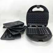 Мультимейкер 4 В 1 Crownberg CB-1074 750Вт Гриль Сендвичница Вафельница Орешница. Изображение №17 Мультимейкер 4 В 1 Crownberg CB-1074 750Вт Гриль Сендвичница Вафельница Орешница. Изображение №17