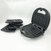 Мультимейкер 4 В 1 Crownberg CB-1074 750Вт Гриль Сендвичница Вафельница Орешница. Изображение №18 Мультимейкер 4 В 1 Crownberg CB-1074 750Вт Гриль Сендвичница Вафельница Орешница. Изображение №18