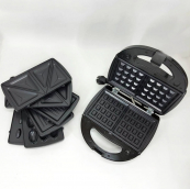 Мультимейкер 4 В 1 Crownberg CB-1074 750Вт Гриль Сендвичница Вафельница Орешница. Изображение №19 Мультимейкер 4 В 1 Crownberg CB-1074 750Вт Гриль Сендвичница Вафельница Орешница. Изображение №19