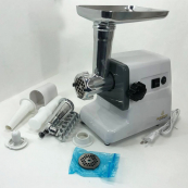 М'ясорубка Crownberg CB-4212 із соковижималкою, електром'ясорубка 2500W, м'ясорубка із металевим редуктором. Зображення №12