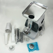 М'ясорубка Crownberg CB-4212 із соковижималкою, електром'ясорубка 2500W, м'ясорубка із металевим редуктором. Зображення №13