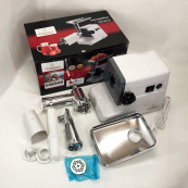 М'ясорубка Crownberg CB-4212 із соковижималкою, електром'ясорубка 2500W, м'ясорубка із металевим редуктором. Зображення №19