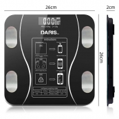 Розумні смарт-ваги Scale TY-619 електронні з додатком на телефон LCD-дисплей загартоване скло. Зображення №20