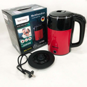 Електрочайник дисковий Rainberg RB-2244 2000 Вт 2л, електронний чайник, дисковий чайник. Колір: червоний. Зображення №2