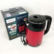 Електрочайник дисковий Rainberg RB-2244 2000 Вт 2л, електронний чайник, дисковий чайник. Колір: червоний. Зображення №9